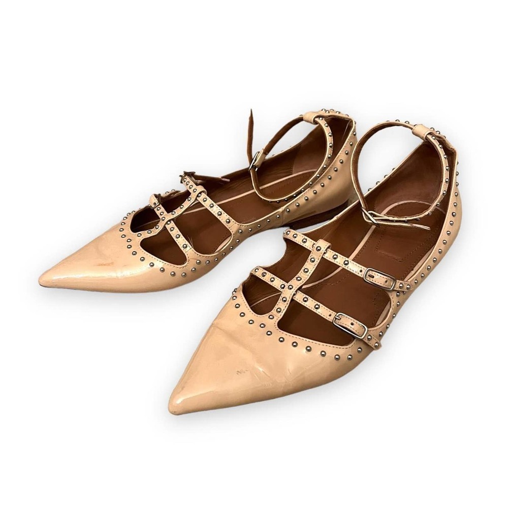 Givenchy Pointed Studded Flats 37